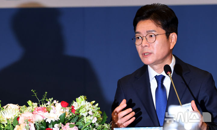 정원오, 野 폭행 논란 제기에 "판결문 보면 명확" [뉴시스Pic]