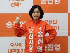 [6·3오산] 송진영 "1인 1체육 실현…건강도시 오산 만들겠다"