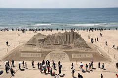 '모래로 떠나는 부산 시간여행' 2026 해운대 모래축제 [뉴시스Pic]