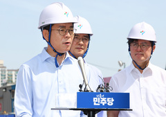 정원오 측 "오세훈, '삼성역 철근 누락' 하자 보고 5개월 묵혀…책임 망각"