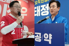 [6·3대전] 허태정-이장우, 한밭운동장 철거 책임 공방 