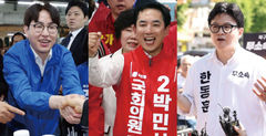 [르포 격전지]"전재수 잘했으니 하정우" "박민식이 지역 잘 알고 잘해" "한동훈같은 거물 놓쳐선 안돼"
