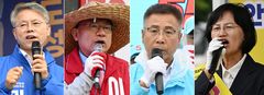 "첫 표심 잡아라" 전남광주특별시장 5인 5색 출격