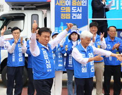 [6·3정읍]이학수 출정식…"민주당 원팀 승리가 정읍발전 견인"