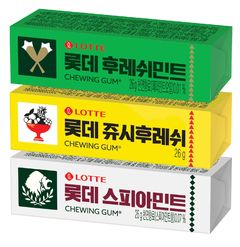 국민 CM송과 함께 한 롯데껌 삼총사…추억 아닌 일상