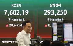 코스피, 파업 리스크 해소에 7700선 돌파…삼전 6%·하닉 10%↑