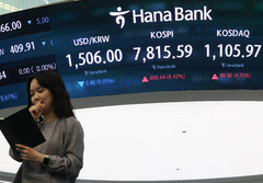 코스피 '팔천피' 재조준…역대 최대폭 상승으로 7800선 탈환