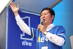 청주 찾은 정청래 "강호축 철도망 전 당의 힘으로 추진"…'공약실천 TF'도 구성