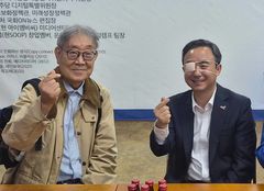 與 임문영 보선 후보 "광주, AI·자율주행 산업 중심도시로"