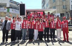 [6·3원주]국힘 후보 필승 결의대회…원강수 "중단 없는 성장"