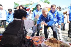 민형배, 진도·해남·강진·완도 등 전남 서남권 민심 행보