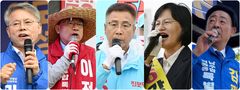 "첫 주말, 표심 잡아라" 광주·전남 후보들 일제히 현장으로