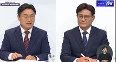 [6·3경남]송영기 vs 권순기…'공무원 선거개입 의혹 영상' 두고 공방