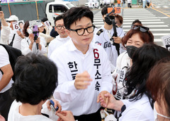 한동훈 "박민식, 당선 가능 없다…하정우와 단일화한 셈"