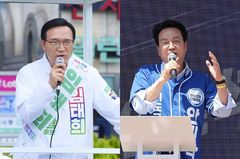 법요식·시장·공원…임태희·안민석, 부처님오신날 유세전