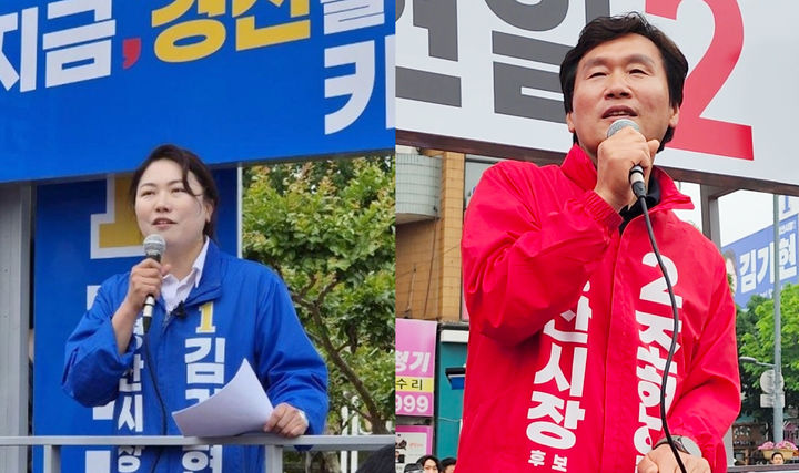 [6·3경산]김기현 vs 조현일 TV토론 난타전…진흙탕 싸움