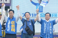 박주민 더불어민주당 오뚝유세단 단장 전북 찾아 지지 호소