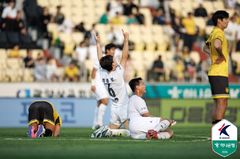 K리그2 신생팀 김해, 전남 잡고 12경기 만에 프로 첫 승