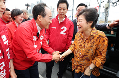 박근혜, 대구 지원사격…"추경호, 좋은 정책 마련할 것"(종합)
