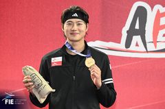 펜싱 오상욱, 4개월 만에 월드컵 정상…시즌 두 번째 金