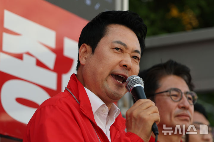 지지 호소하는 장동혁 대표
