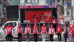 [6·3군포] 나경원, 하은호 지지 호소…"여기서 멈추면 변화도 멈춰"