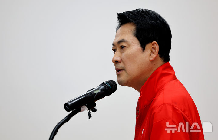 대구·경북 공동 비전선포식 발언하는 장동혁 대표