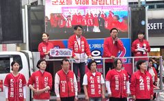 [6·3 군포] 원유철·송석준, 하은호 지지…"멈추면 모든 성과 물거품"