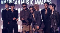 BTS, 美 AMA서 '올해의 아티스트' 수상…통상 두 번째 대상