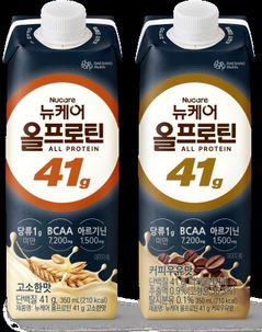 "한 팩에 단백질 한가득" 대상웰라이프, '뉴케어 올프로틴 41g'