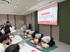 KCC건설, 임직원 응급처치·심폐소생술 교육 실시…올해로 28년째