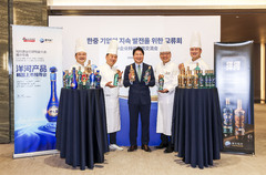 [현장]유호성 남경무역 대표 "韓 백주 시장 성장 중…한식과도 찰떡"