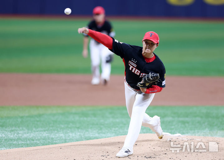 키움 상대로 선발 나선 KIA 김태형