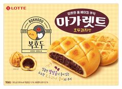 "소비자 선택 반영" 롯데웰푸드, 복호두와 '마가렛트 호두과자맛' 출시