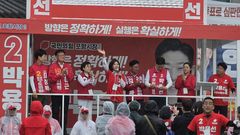 국힘 나경원 지원 유세…포항 무소속 바람 잠재우나[현장]