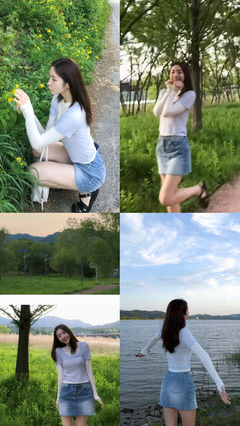 성해은, 자연 속 힐링 근황…청순 비주얼 눈길