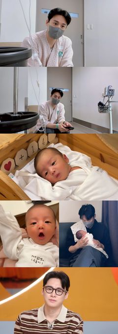 김소영♥오상진, 둘째 '수동이' 첫 공개…완성형 이목구비 눈길