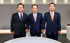 김부겸·추경호·이수찬 대구시장 후보 사전투표 마쳐