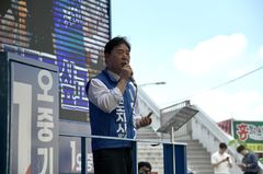 [6·3경북]오중기, 유튜브 출연+지역유세…이철우, 북부권 집중유세