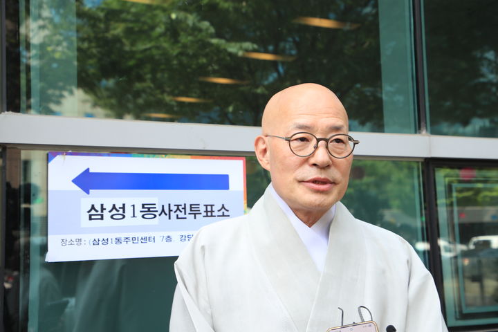 종교계, 지방선거 사전투표 동참…