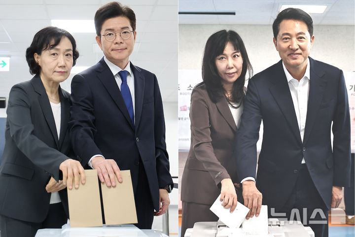 서울시장 정원오 51.4% 오세훈 46.0%…방송3사 출구조사