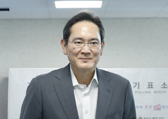 사전투표 하는 이재용 삼성전자 회장