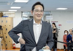 이재용 삼성전자 회장, 지방선거 사전투표 [뉴시스Pic]