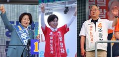 지선앞 마지막 주말…경기지사 후보들, 부동층 공략 총력