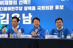 민주당, 평택을서 '김용남 엄호'…"가짜 찍으면 국힘 당선"
