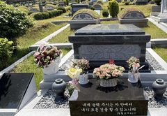 노엘, 부친 故장제원 묘소 찾았다