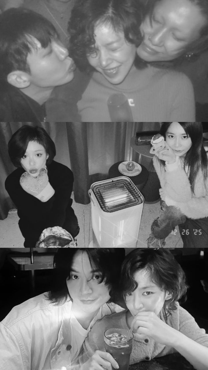 가인, 조권과 다정한 스킨십 눈길 