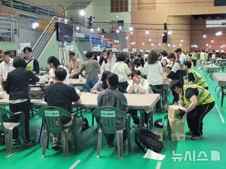통영시장 선거 재검표, 27일 경남도선관위서 전량 수개표