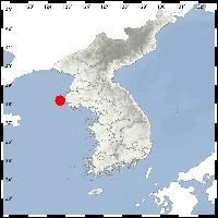 북한 황해남도 용연 서북서쪽 21㎞ 해역서 규모 2.0 지진