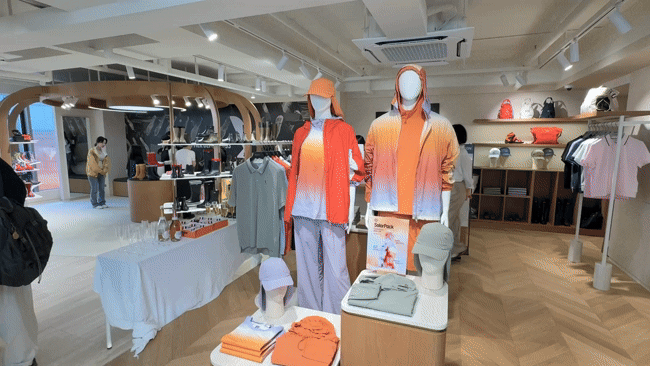 "출근도 하이킹도 한 벌로" 도산에 펼친 佛 '에이글'의 숲